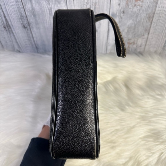 DUNHILL leather clutch bag in black - Picture 6 of 17